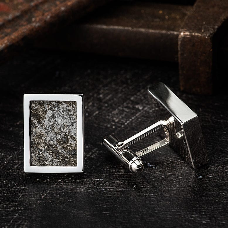 Hepburn and Hughes Spitfire Cufflinks | Made from genuine Spitfire parts | Sterling Silver