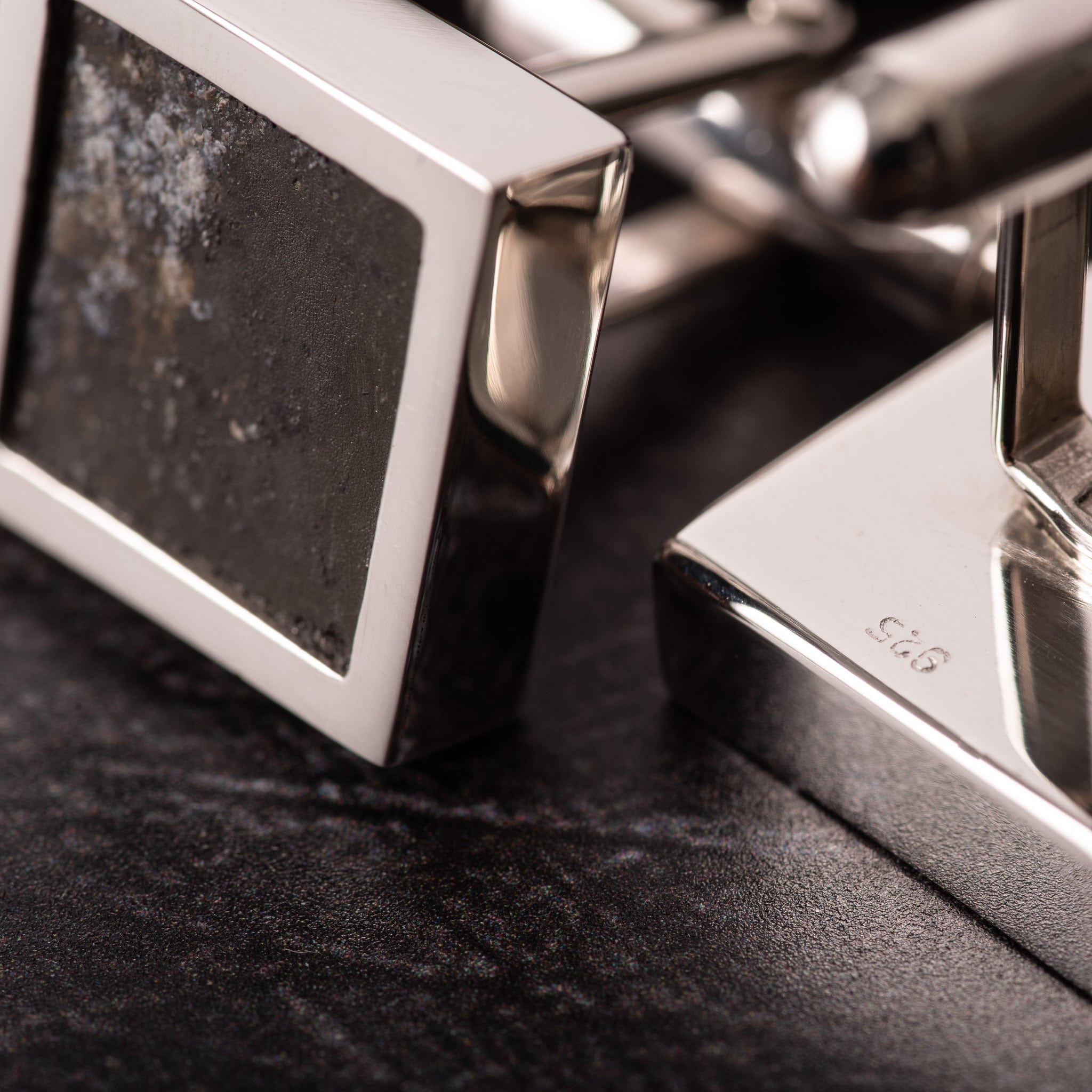 Hepburn and Hughes Spitfire Cufflinks | Made from genuine Spitfire parts | Sterling Silver