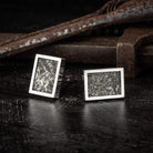 Hepburn and Hughes Spitfire Cufflinks | Made from genuine Spitfire parts | Sterling Silver