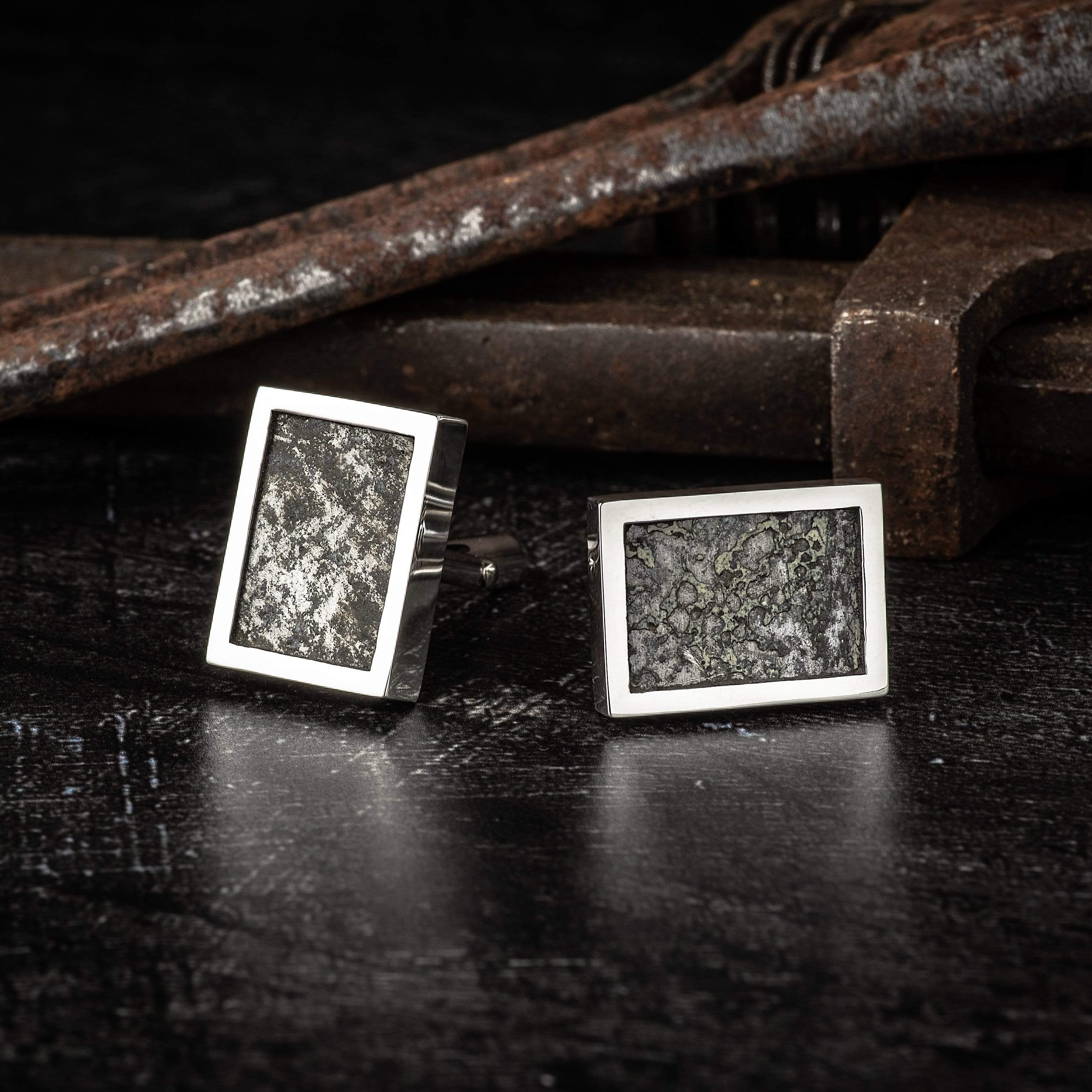 Hepburn and Hughes Spitfire Cufflinks | Made from genuine Spitfire parts | Sterling Silver