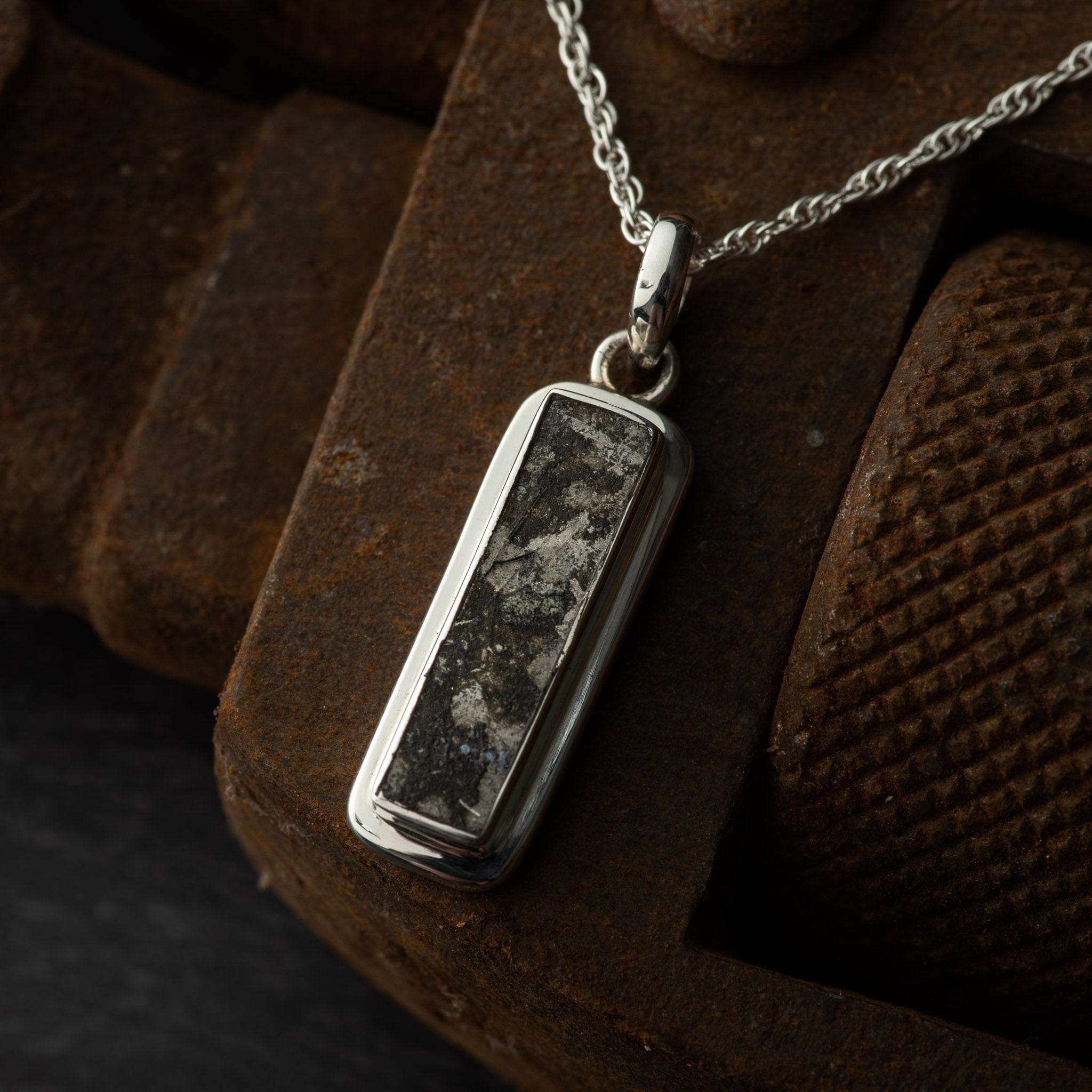 Hepburn and Hughes Spitfire Pendant | Made with Original Spitfire Fuselage | Set in Sterling Silver
