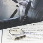 Hepburn and Hughes Spitfire Ring for Men | Made with Original Spitfire Fuselage | Set in Sterling Silver
