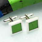 Hepburn and Hughes Superbike Cufflinks | Original Parts from World Championship Bike  | Sterling Silver