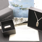 Hepburn and Hughes The Spitfire Collection - Cufflinks, Ring and Pendant made with reclaimed Spitfire fuselage