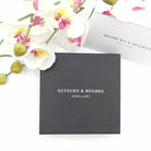 Hepburn and Hughes Turquoise Earrings, Oval in Sterling Silver