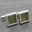Hepburn and Hughes Vintage Stamp Cufflinks | Sterling Silver