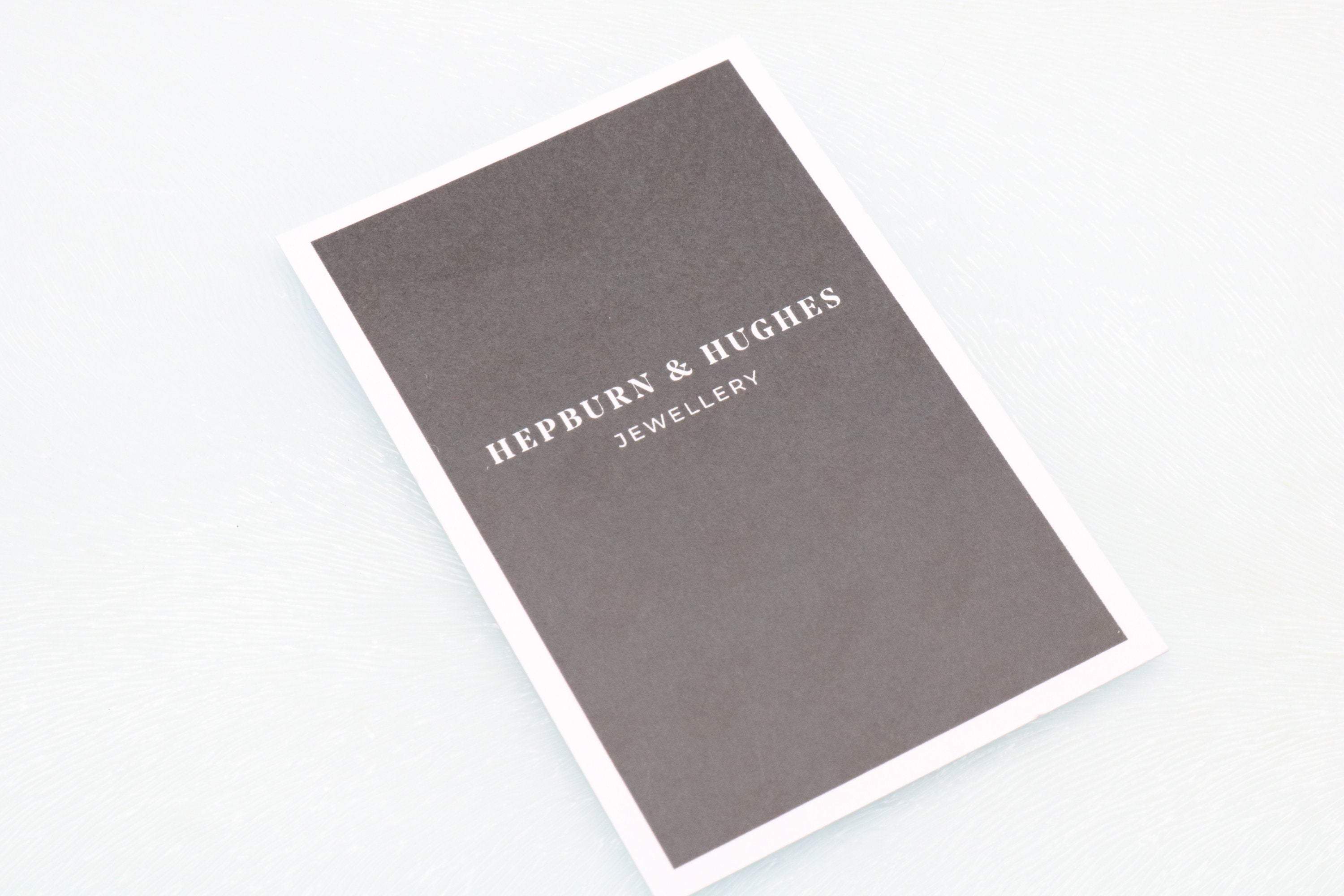 Hepburn and Hughes Volcanic Rock Cufflinks in Sterling Silver