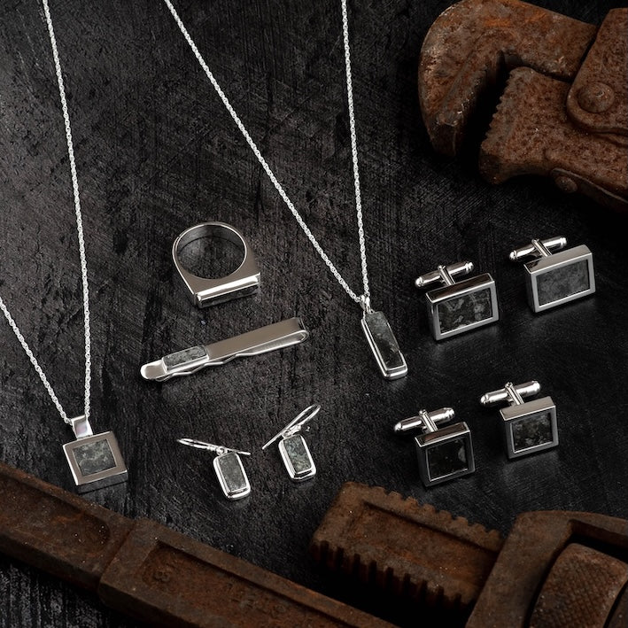 Spitfire jewellery collection made with genuine pieces of Spitfire aircraft