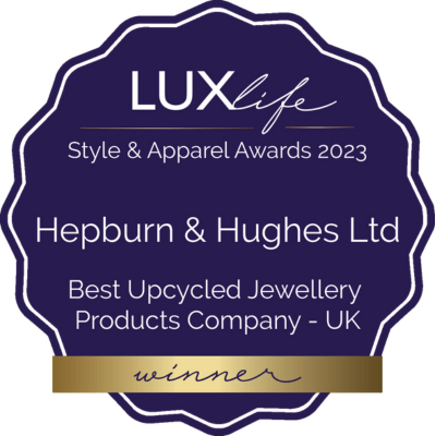 luxlife award for best upcycled jewellery company