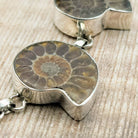 Hepburn and Hughes Ammonite Bracelet, medium tones in Sterling Silver