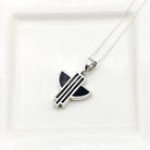 Hepburn and Hughes Art Deco Pendant | Angel design | Sterling Silver Pendant