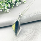 Hepburn and Hughes Art Deco Pendant | Original Clarice Cliff Pottery | Diamond | Sterling Silver