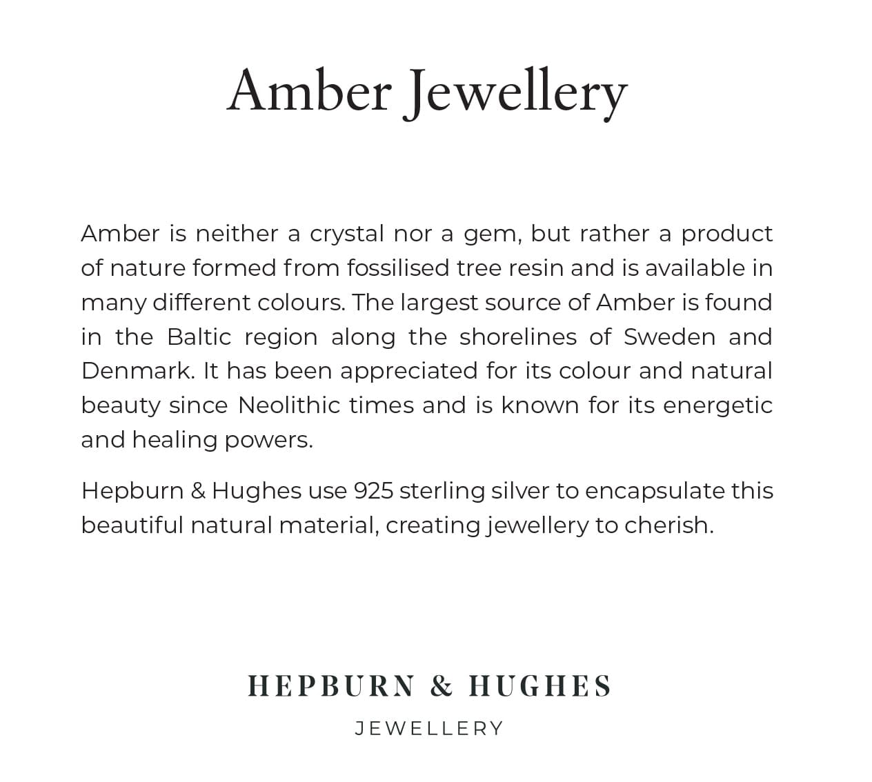 Hepburn and Hughes Baltic Green Amber Earrings | Studs | Sterling Silver