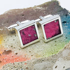 Hepburn and Hughes Berlin Wall Graffiti Cufflinks | Historical Gift | 7 options | Sterling Silver