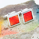 Hepburn and Hughes Berlin Wall Graffiti Cufflinks | Historical Gift | 7 options | Sterling Silver
