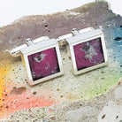 Hepburn and Hughes Berlin Wall Graffiti Cufflinks | Historical Gift | 7 options | Sterling Silver