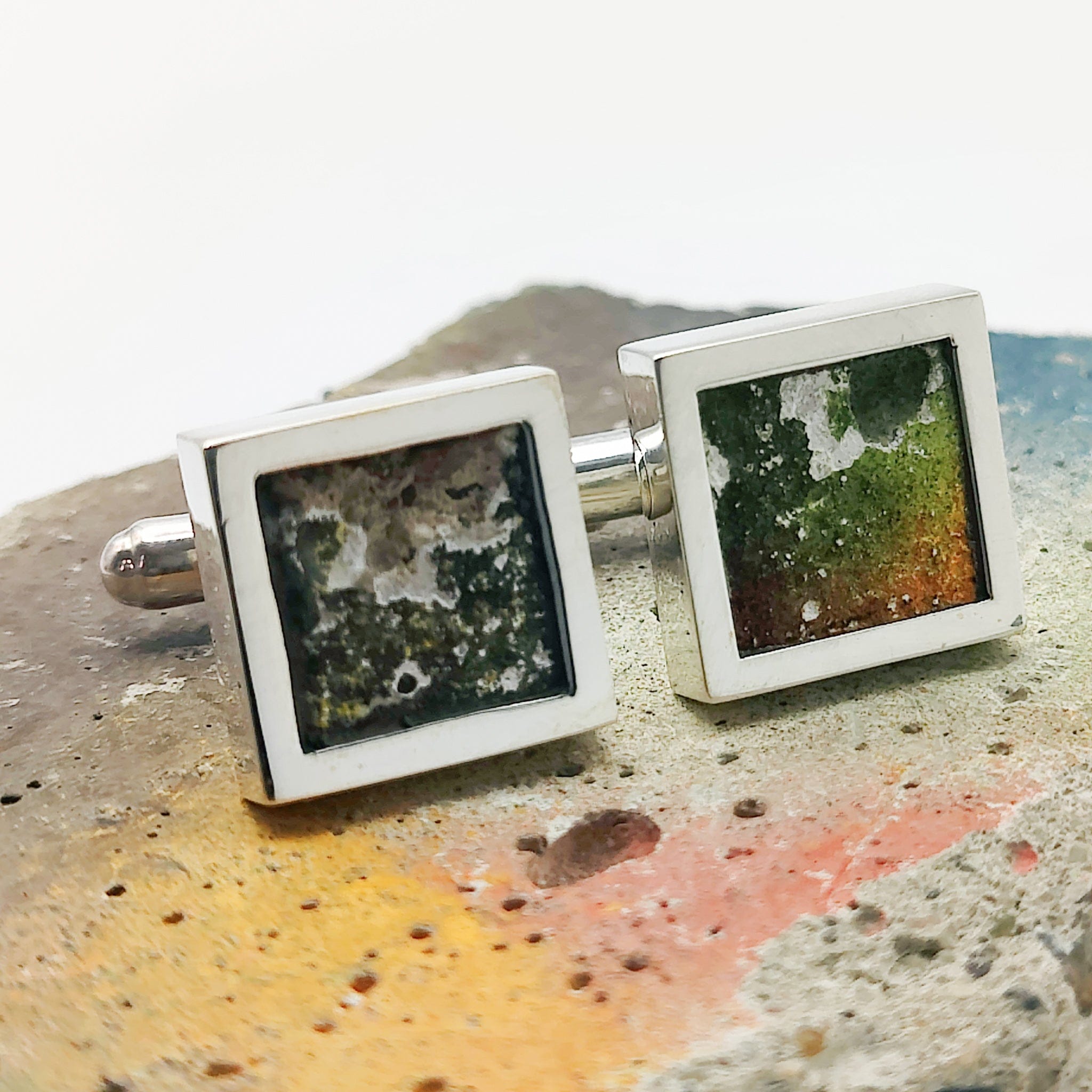 Hepburn and Hughes Berlin Wall Limited Edition Cuff Links | Historical Gift | 9 options | Sterling Silver