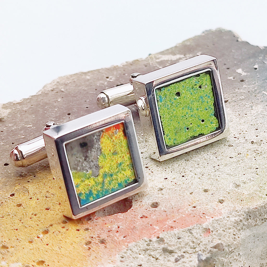 Hepburn and Hughes Berlin Wall Limited Edition Cuff Links | Historical Gift | 9 options | Sterling Silver