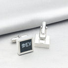 chinook cufflinks on pale background with REV text visible from instrument panel