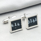 chinook cufflinks on pale background with numbers visible from instrument panel