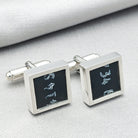 chinook cufflinks on pale background with numbers visible from instrument panel