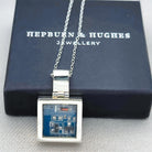 Hepburn and Hughes Computer Circuit Board Pendant | IT Gift | Sterling Silver