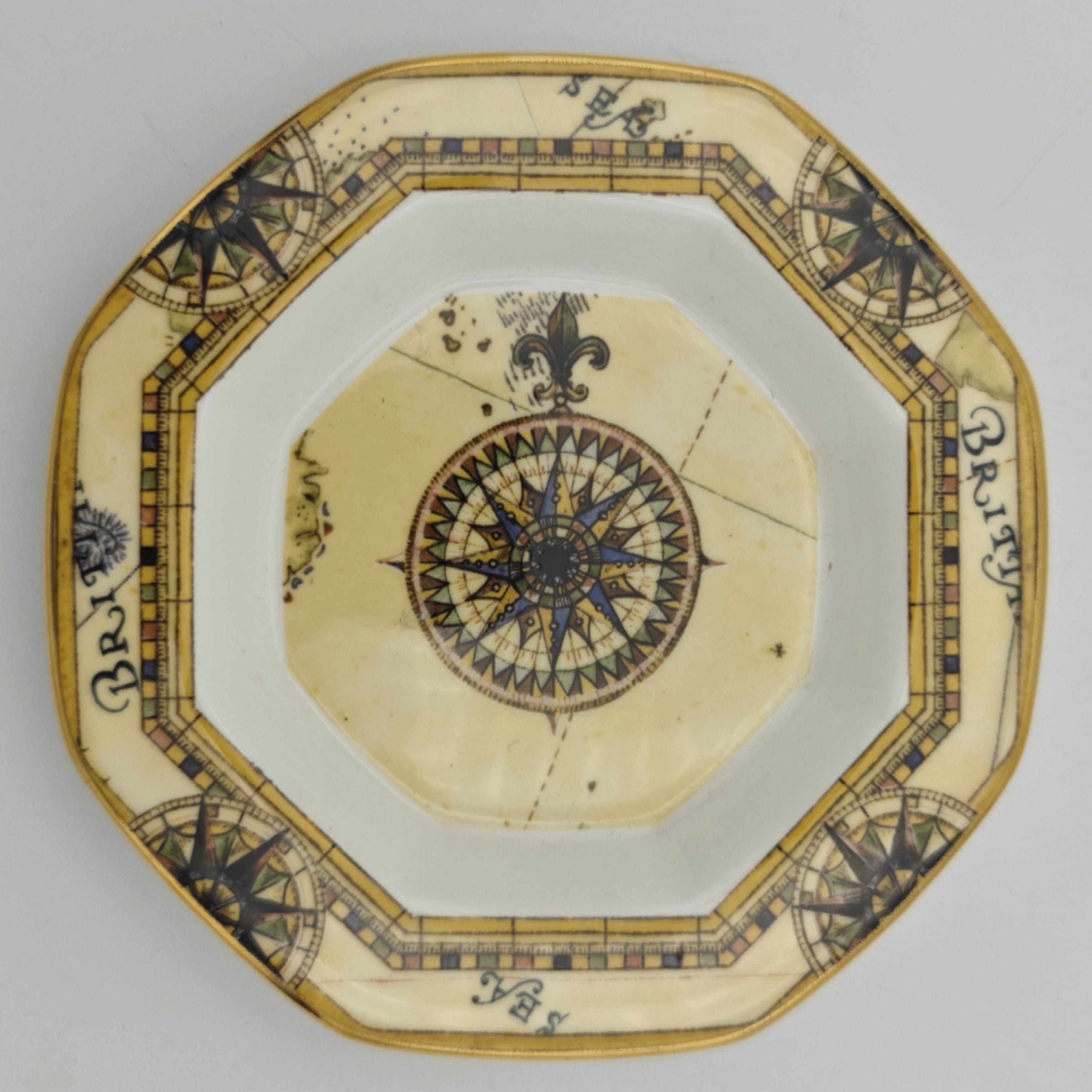 Hepburn and Hughes Concorde Commemorative Plate Cufflinks | Aviation Gift | Sterling Silver