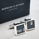 Hepburn and Hughes Concorde Cufflinks | Aviation Gift | Control Panel | Sterling Silver