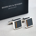 Hepburn and Hughes Concorde Cufflinks | Aviation Gift | Control Panel | Sterling Silver