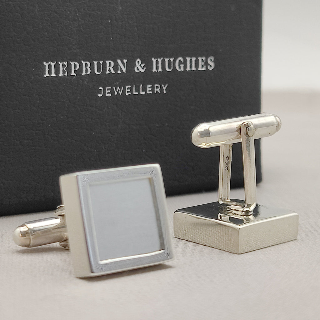 Hepburn and Hughes Concorde Cufflinks | Limited Edition Cuff Links | Sterling Silver