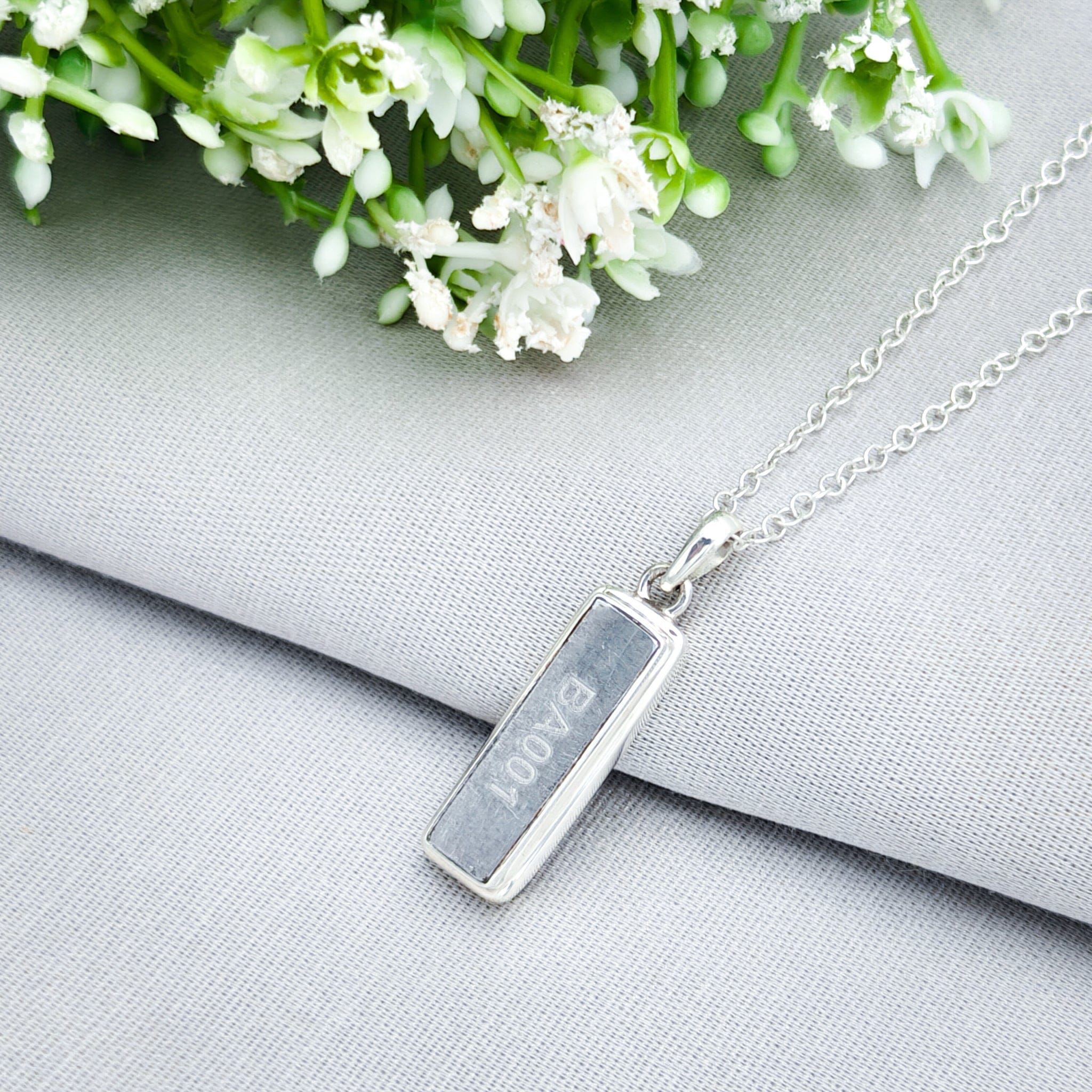 Hepburn and Hughes Concorde Pendant | Aviation Gift | Rectangle Hiduminium Panel | Sterling Silver