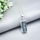 Hepburn and Hughes Concorde Pendant Limited Edition | 16mm Rectangle | Sterling Silver