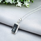 Hepburn and Hughes Concorde Pendant Limited Edition | 16mm Rectangle | Sterling Silver