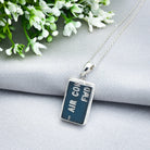 Hepburn and Hughes Concorde Pendant Limited Edition | Words 4 options | Sterling Silver