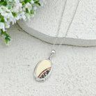 Hepburn and Hughes Concorde Pendant Made With a Commemorative Plate | Aviation Gift | Sterling Silver