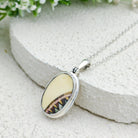 Hepburn and Hughes Concorde Pendant Made With a Commemorative Plate | Aviation Gift | Sterling Silver