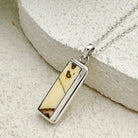 Hepburn and Hughes Concorde Pendant Made With a Commemorative Plate | Aviation Gift | Sterling Silver