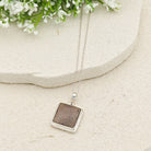 Hepburn and Hughes Dinosaur Egg Shell Pendant | Fossil Necklace | Dinosaur Gift | Sterling Silver