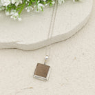 Hepburn and Hughes Dinosaur Egg Shell Pendant | Fossil Necklace | Dinosaur Gift | Sterling Silver