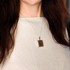 Hepburn and Hughes Dinosaur Egg Shell Pendant | Fossil Necklace | Dinosaur Gift | Sterling Silver