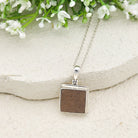 Hepburn and Hughes Dinosaur Egg Shell Pendant | Fossil Necklace | Dinosaur Gift | Sterling Silver