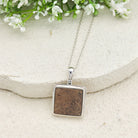 Hepburn and Hughes Dinosaur Egg Shell Pendant | Fossil Necklace | Dinosaur Gift | Sterling Silver