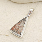 Hepburn and Hughes Dinosaur Egg Shell Pendant | Fossil Necklace | Jurassic Gift | Sterling Silver