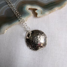 Dezanne Design Eco Silver Dome Textured Pendant