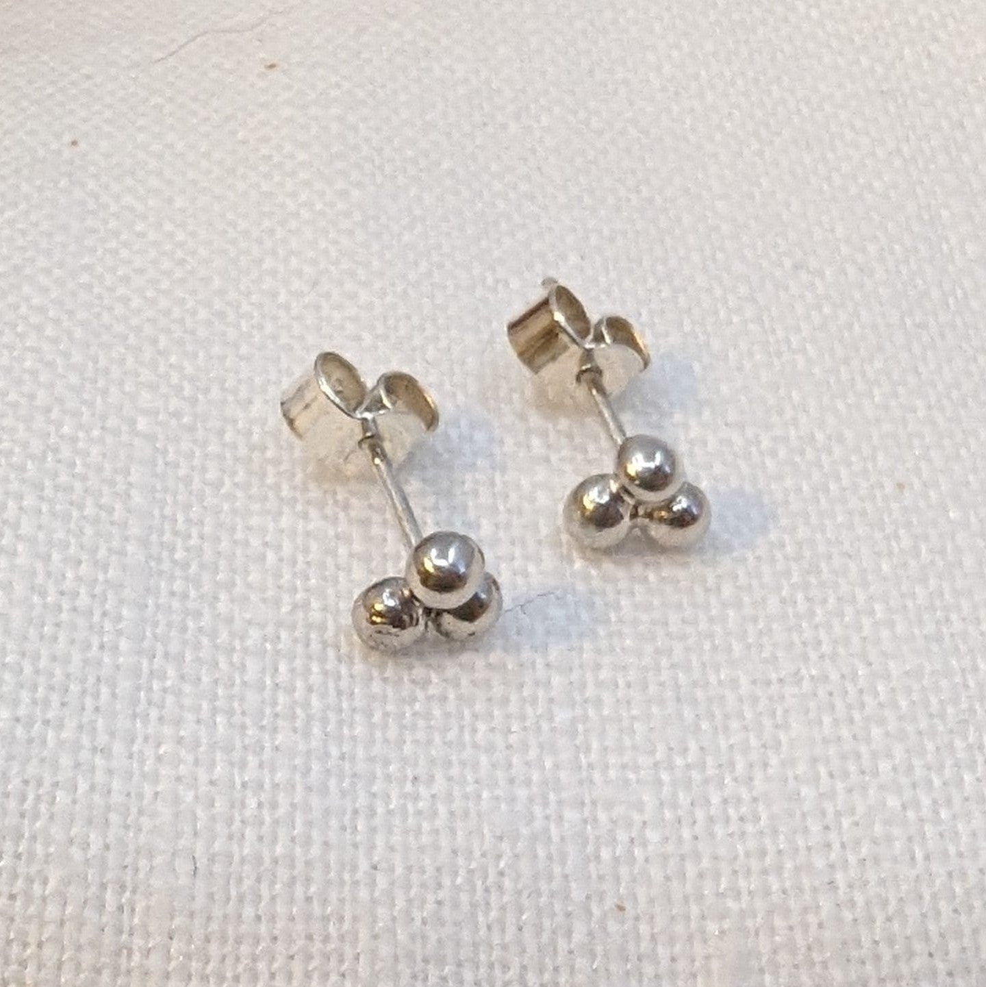 Dezanne Design Ecosilver Ball Stud Earrings