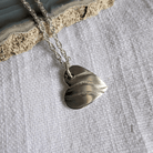 Dezanne Design Ecosilver Heart Pendant with Wave Design