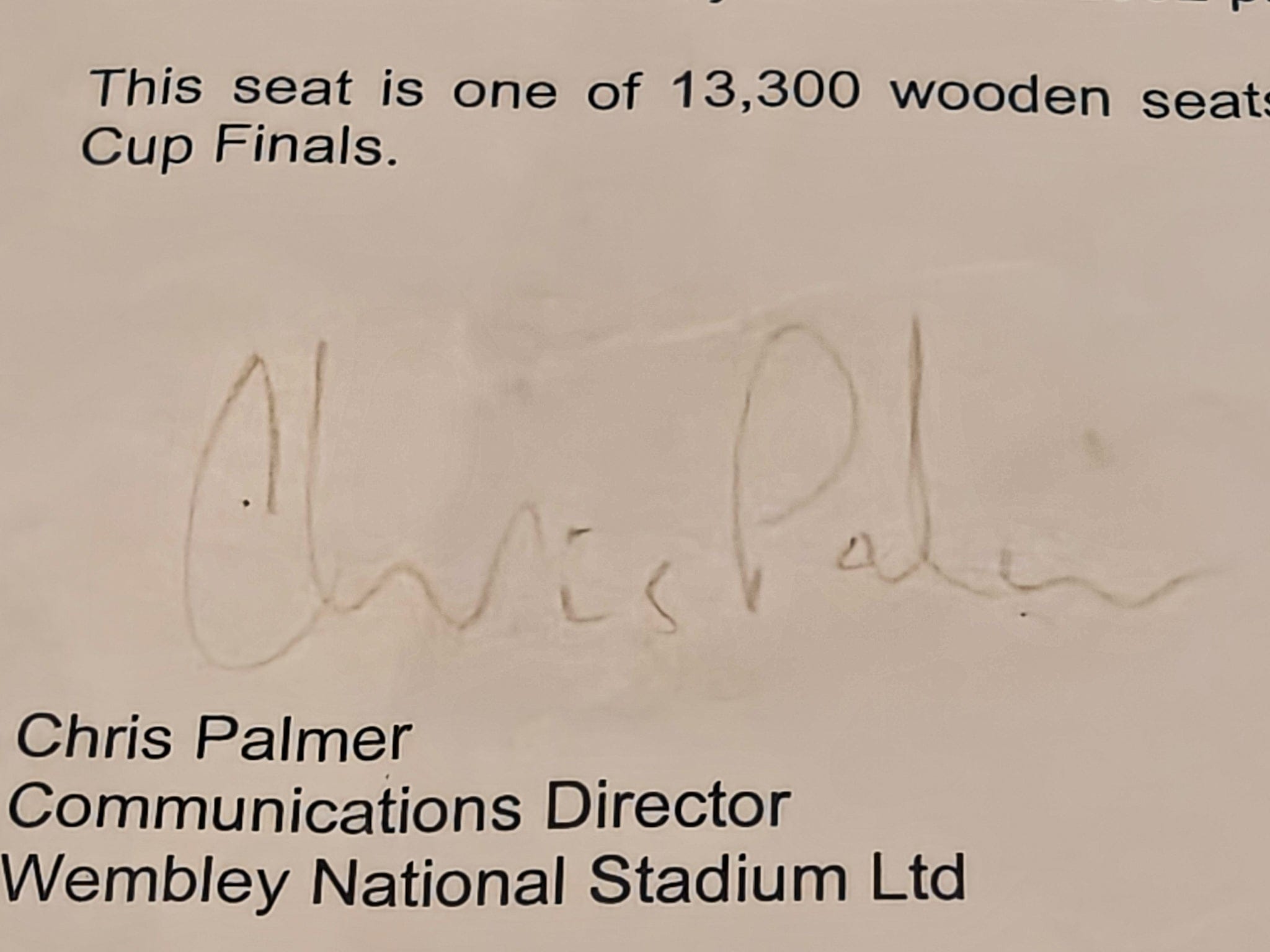 Hepburn and Hughes Genuine Wembley Stadium Chair - 1966 World Cup Football Jewellery set in Sterling Silver