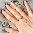 Hepburn and Hughes Isle of Skye Marble Adjustable Ring | Sterling Silver Scottish Heritage Jewellery