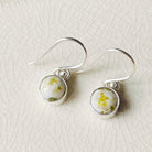 Hepburn and Hughes Isle of Skye Marble Earrings | Sterling Silver Drop Earrings | Scottish Gift