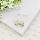Hepburn and Hughes Isle of Skye Marble Earrings | Sterling Silver Drop Earrings | Scottish Gift